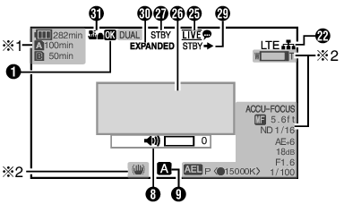 GY-HM250 CamDisplay0